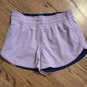 Reversible Lululemon Lavender/Navy Shorts